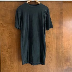 Charcoal grey tshirt dress